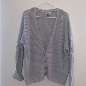 Old Navy Gray Cardigan